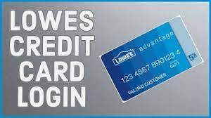 lowes credit card login american express