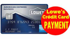 lowe's business credit card payment