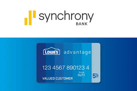 synchrony bank lowe's account